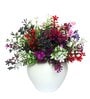 Multicolor Artificial Plant With Pot