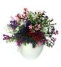 Multicolor Artificial Plant With Pot