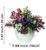 Multicolor Artificial Plant With Pot
