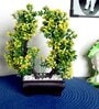 Yellow Artificial Plant With Pot