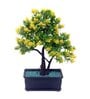Yellow Artificial Bonsai Tree With Pot
