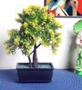 Yellow Artificial Bonsai Tree With Pot