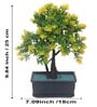 Yellow Artificial Bonsai Tree With Pot