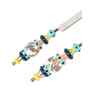 Folk Floral Cake Server Set- Blue