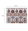 Folk Ornament Brown ( 16 X 12) MDF Placemat (Set of 6)