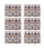 Folk Ornament Brown ( 16 X 12) MDF Placemat (Set of 6)