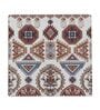 Folk Ornament Brown MDF (Set of 4) Table Coaster Reinvention factory