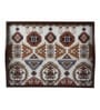 Folk Ornament Brown Teak Wood & MDF Serving Tray (Set of 3) Reinvention factory