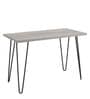 Folkston Office Executive Desk In Grey Colour