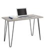 Folkston Office Executive Desk In Grey Colour