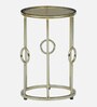 Fomin Metal Nest of Tables In Gold Finish (Set of 3)
