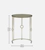Fomin Metal Nest of Tables In Gold Finish (Set of 3)