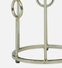 Fomin Metal Nest of Tables In Gold Finish (Set of 3)
