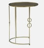 Fomin Metal Nest of Tables In Gold Finish (Set of 3)