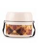 Foody Brown Plastic  Thermoware Lunch Box