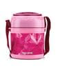 Foody Plus Pink Plastic   Thermoware Lunch Box  ( Set Of  2 Container )