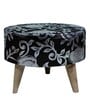 Foot Stool in Black Colour