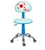 Ergonomic Chair with Football Theme in Blue Colour