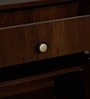 FootFit 20-Pairs Shoe Cabinet In Walnut Finish With Seating