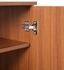 Footra Shoe Rack In Walnut Finish