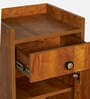 Footsie 12-Pairs Shoe Cabinet In Tan Finish With Seating