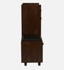 Footsie 16-Pairs Shoe Cabinet In Classic Walnut Finish With Seating