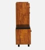 Footsie 16-Pairs Shoe Cabinet In Tan Finish With Seating