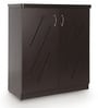 Footworks Shoe Cabinet in Wenge Finish