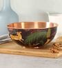 Forest Fetish 1.2 Ltrs Multicolour Copper Serving Bowl