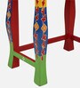 Chandara Solid Wood Nest Of Tables In Multicolour