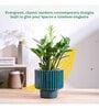 Forms of love Teal Ceramic Planter