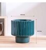 Forms of love Teal Ceramic Planter