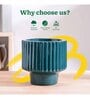 Forms of love Teal Ceramic Planter