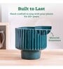 Forms of love Teal Ceramic Planter