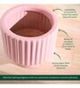 Forms of love Pink Ceramic Planter
