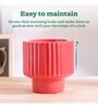 Forms of love Red Ceramic Planter