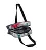 Fort Design & Green Leaves Printed Long Insulated Lunch Bag
