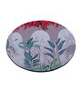 Fort Design & Leaves Printed Round Mousepad