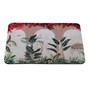 Fort Design with Green Leaves Printed Rectangle Mousepad