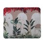 Fort Design with Green Leaves Printed Rectangle Mousepad