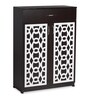 Fort Mordern Shoe Cabinet In Wenge Finish