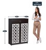 Fort Mordern Shoe Cabinet In Wenge Finish