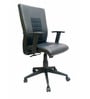 Fortis Mid Back Ergonomic Chair in Black Colour