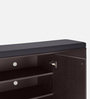 Fortuna 3 Door Shoe Rack Seating In Wenge