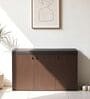 Fortuna 3 Door Shoe Rack Seating In Wenge