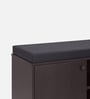 Fortuna 3 Door Shoe Rack Seating In Wenge