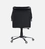 Fortuna Mini Leatherette Executive Chair In Black Colour