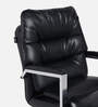 Fortuna Mini Leatherette Executive Chair In Black Colour