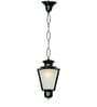 Harvest Black Metal Outdoor Hanging Light