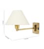 Fellida Gold Metal Wall Sconces